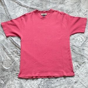 Tommy Bahama crewneck T-shirt silk cotton blend